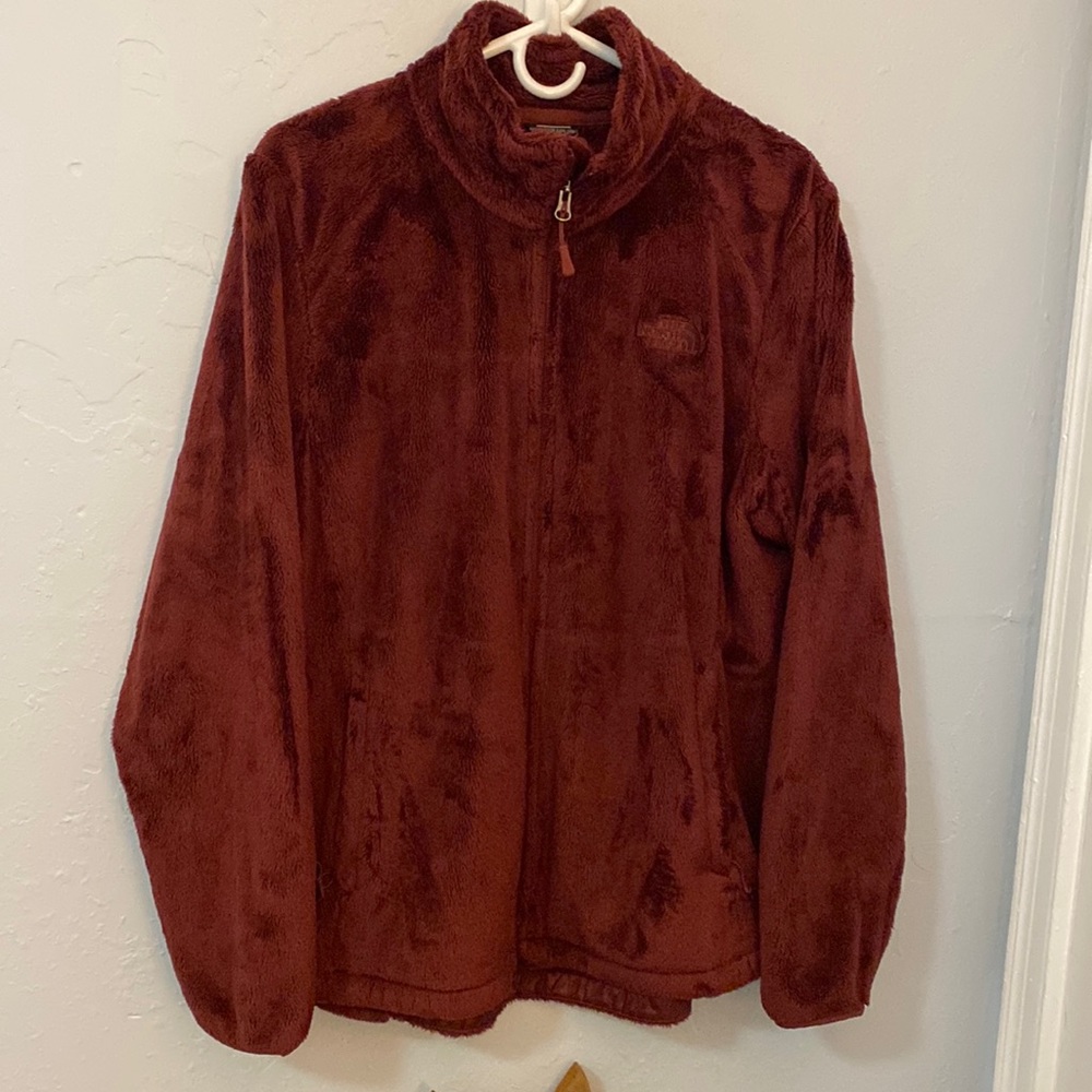 The North Face Maroon Osito Jacket